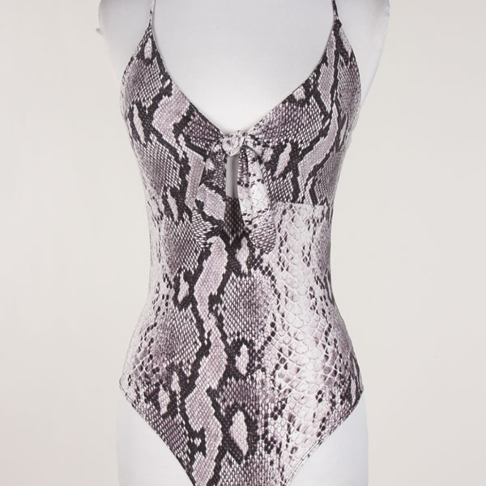 Snake Print Bodysuit - Picture 5 of 5